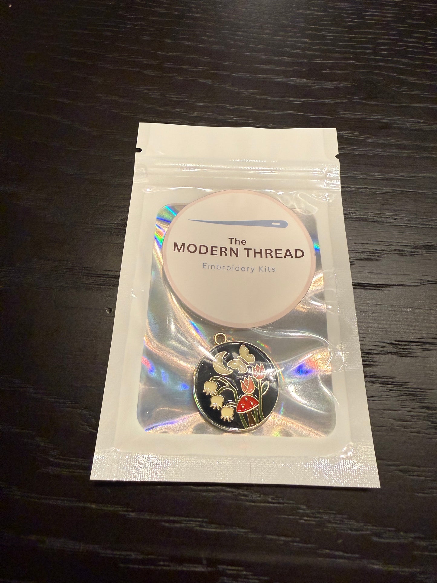 Green Butterfly Needle Minder