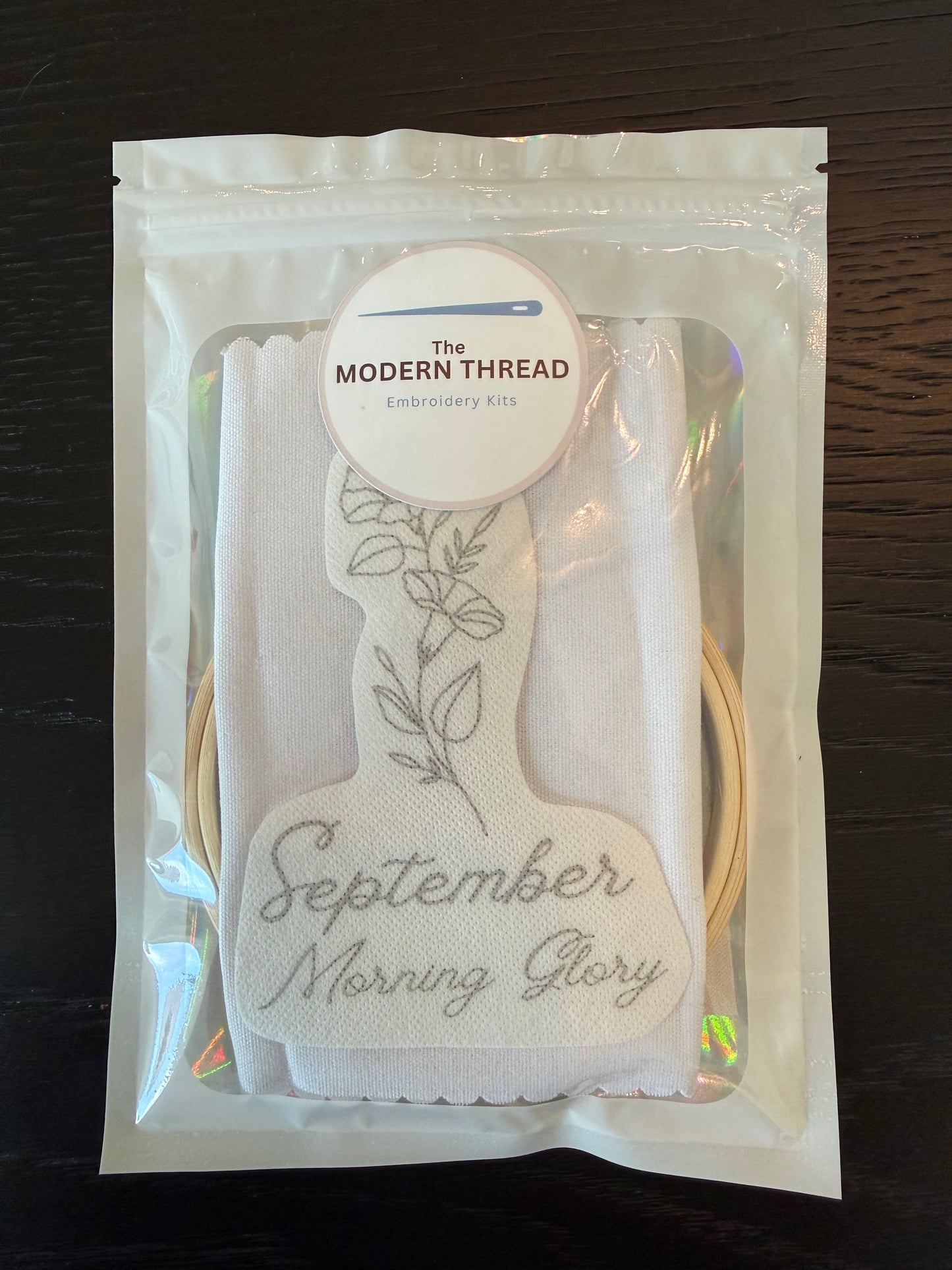 September Birth Flower Embroidery Kit – Morning Glory